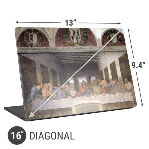 Leonardo da Vinci The Last Supper Universal Laptop 16in (13 x 9.4in) Skin