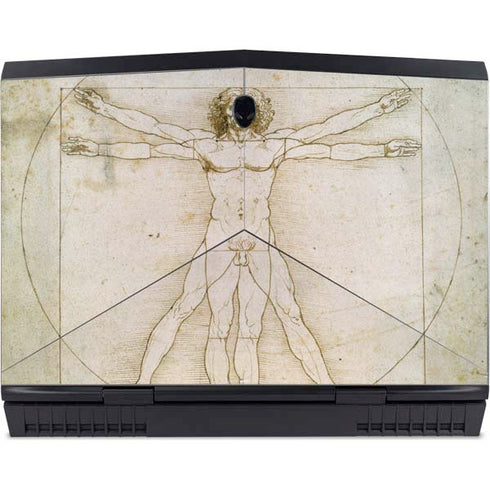 Da Vinci - The Proportions of Man by Da Vinci Dell Alienware Skin
