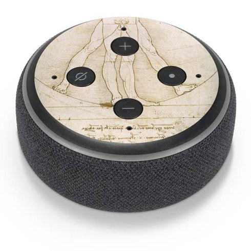Leonardo da Vinci The Proportions of Man Amazon Echo Dot Skin