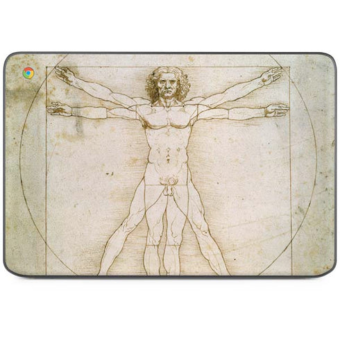 Da Vinci - The Proportions of Man by Da Vinci HP Chromebook Skin