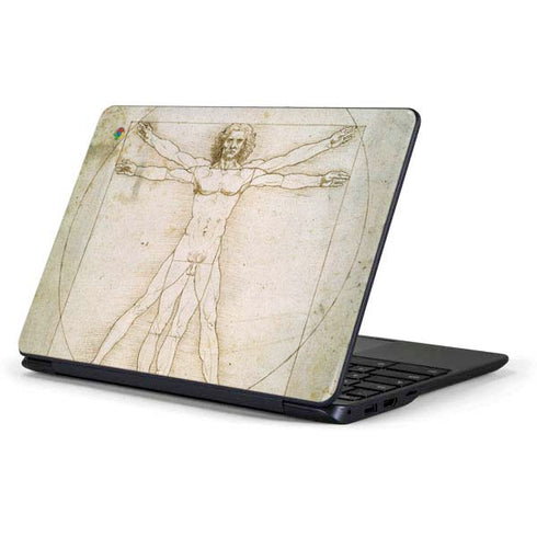 Leonardo da Vinci The Proportions of Man Samsung Chromebook Skin