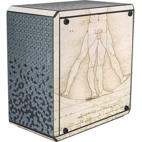 Leonardo da Vinci The Proportions of Man Cooler Master MasterBox Q300L Mini Tower Skin