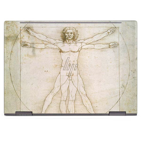 Leonardo da Vinci The Proportions of Man HP Envy Skin