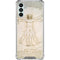 Leonardo da Vinci The Proportions of Man Galaxy A13 5G Clear Case