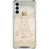 Leonardo da Vinci The Proportions of Man Galaxy A13 5G Clear Case