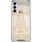 Leonardo da Vinci The Proportions of Man Galaxy A14 5G Clear Case