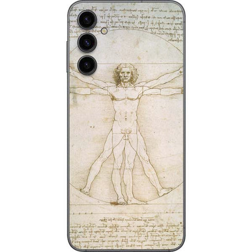 Leonardo da Vinci The Proportions of Man Galaxy A14 5G Skin