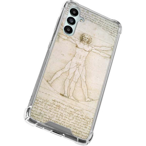 da Vinci - The Proportions of Man by Da Vinci Galaxy A15 5G Clear Case
