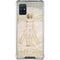 Leonardo da Vinci The Proportions of Man Galaxy A51 5G Clear Case