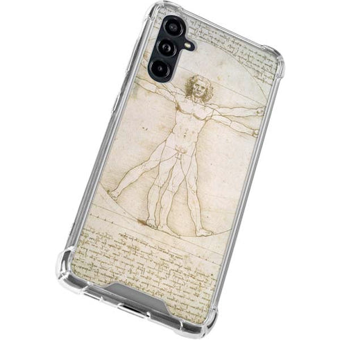 da Vinci - The Proportions of Man by Da Vinci Galaxy A54 5G Clear Case