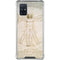 Leonardo da Vinci The Proportions of Man Galaxy A71 5G Clear Case