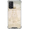 Leonardo da Vinci The Proportions of Man Galaxy A72 5G Clear Case