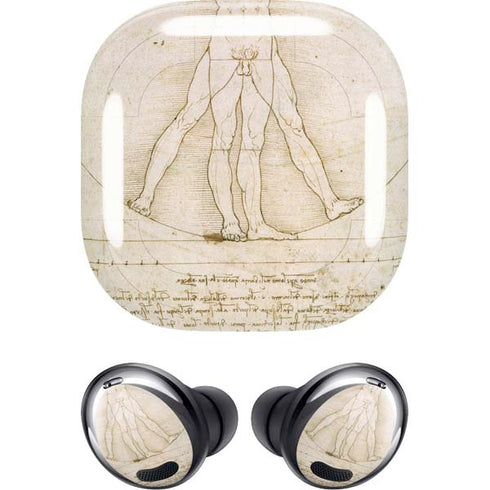 Leonardo da Vinci The Proportions of Man Galaxy Buds Pro Skin