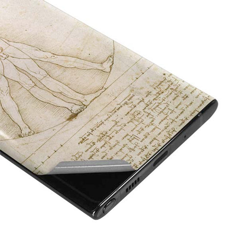 Leonardo da Vinci The Proportions of Man Galaxy Note 10 Skin