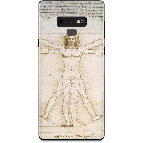 da Vinci - The Proportions of Man by Da Vinci Galaxy Note 9 Skin