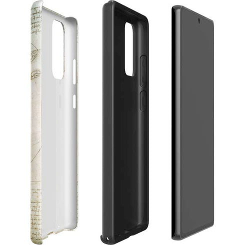 Leonardo da Vinci The Proportions of Man Galaxy Note20 5G Pro Case