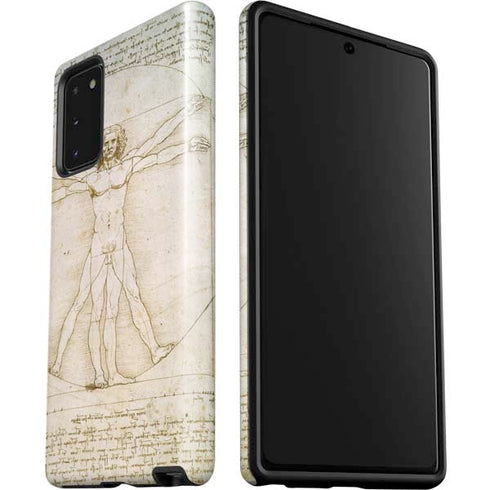 Leonardo da Vinci The Proportions of Man Galaxy Note20 5G Pro Case