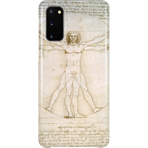Leonardo da Vinci The Proportions of Man Galaxy S20 Lite Case