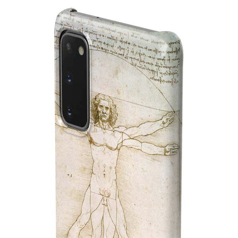 Leonardo da Vinci The Proportions of Man Galaxy S20 Lite Case