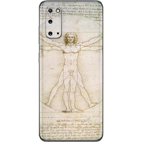 Leonardo da Vinci The Proportions of Man Galaxy S20 Skin