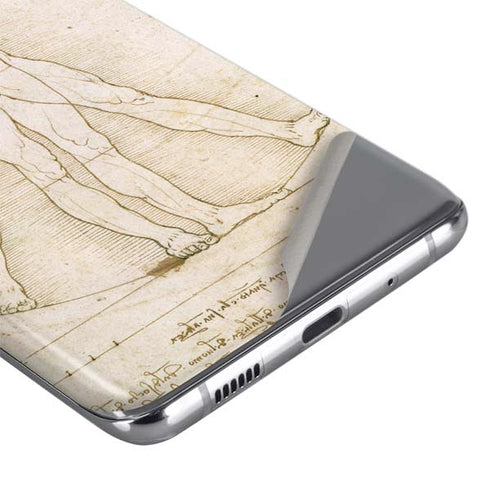 Leonardo da Vinci The Proportions of Man Galaxy S20 Ultra 5G Skin