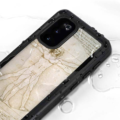 Leonardo da Vinci The Proportions of Man Galaxy S20 Waterproof Case