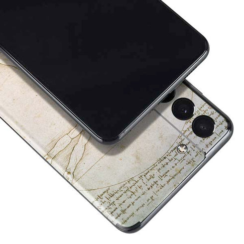 Leonardo da Vinci The Proportions of Man Galaxy S21 5G Skin