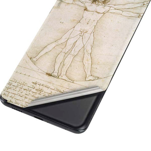 Leonardo da Vinci The Proportions of Man Galaxy S21 5G Skin