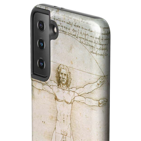 Leonardo da Vinci The Proportions of Man Galaxy S21 FE Pro Case
