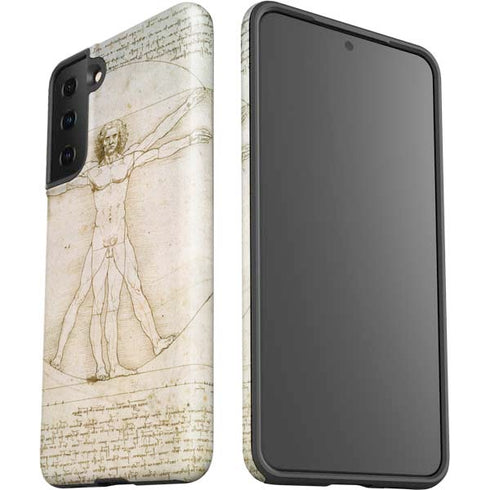 Leonardo da Vinci The Proportions of Man Galaxy S21 FE Pro Case
