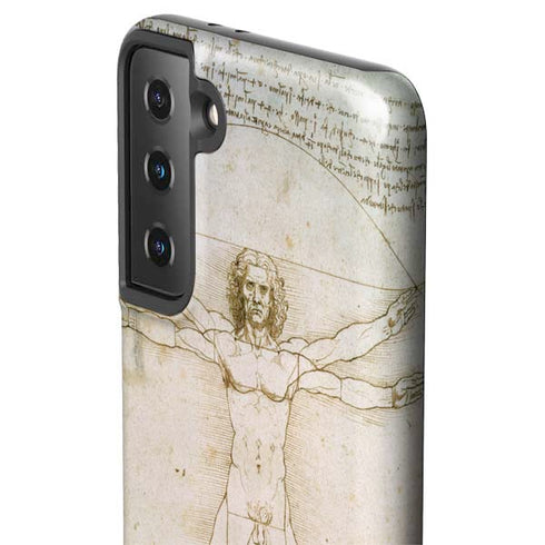 Leonardo da Vinci The Proportions of Man Galaxy S21 Plus 5G Pro Case