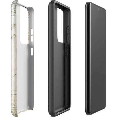 Leonardo da Vinci The Proportions of Man Galaxy S21 Ultra 5G Pro Case