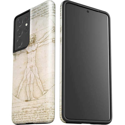 Leonardo da Vinci The Proportions of Man Galaxy S21 Ultra 5G Pro Case