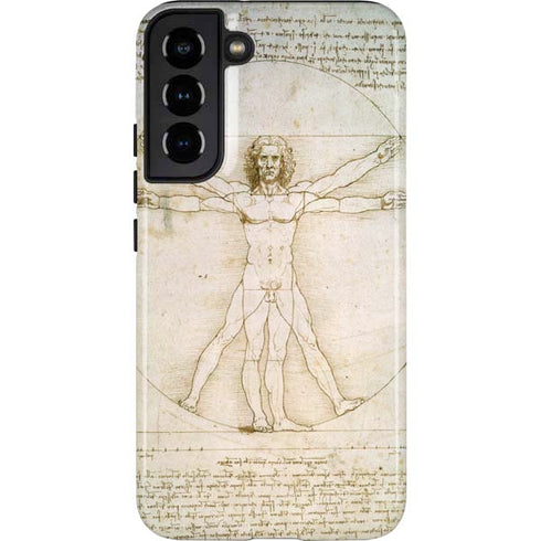 Leonardo da Vinci The Proportions of Man Galaxy S22 Plus Pro Case