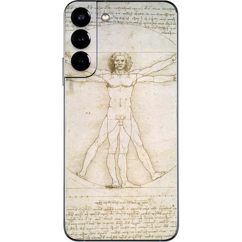 Leonardo da Vinci The Proportions of Man Galaxy S22 Plus Skin