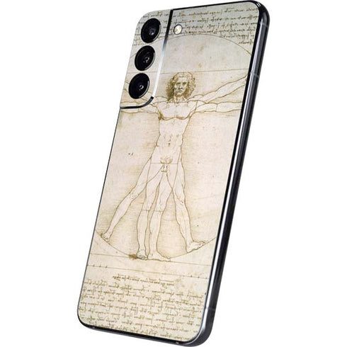 Leonardo da Vinci The Proportions of Man Galaxy S22 Plus Skin