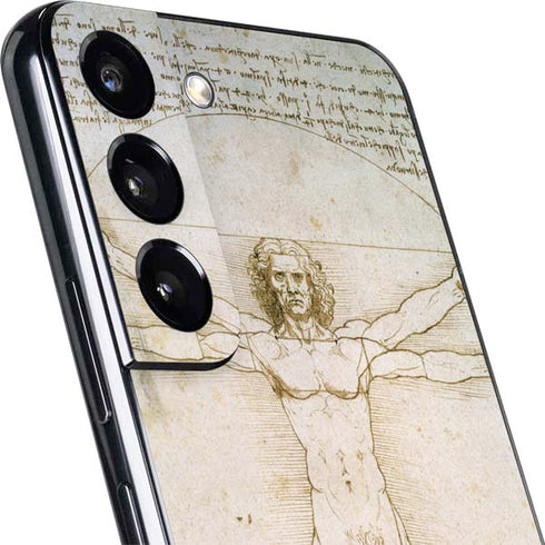 Leonardo da Vinci The Proportions of Man Galaxy S22 Plus Skin