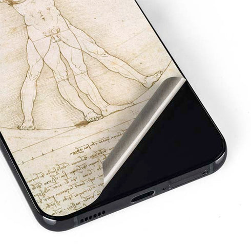 Leonardo da Vinci The Proportions of Man Galaxy S22 Plus Skin