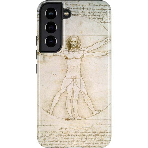 Leonardo da Vinci The Proportions of Man Galaxy S22 Pro Case