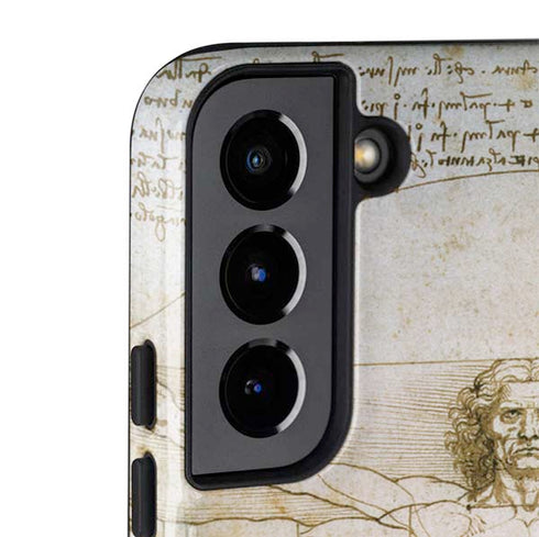 Leonardo da Vinci The Proportions of Man Galaxy S22 Pro Case