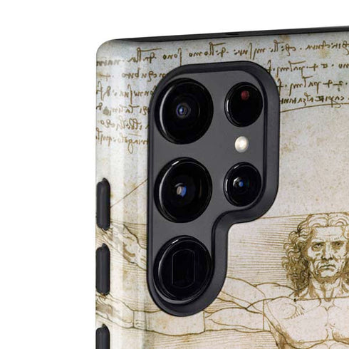 Leonardo da Vinci The Proportions of Man Galaxy S22 Ultra Pro Case