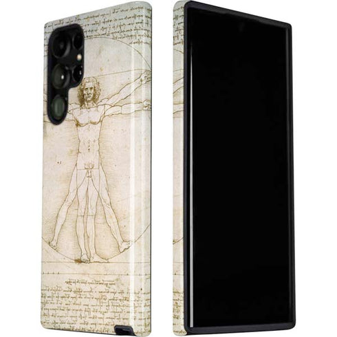 Leonardo da Vinci The Proportions of Man Galaxy S22 Ultra Pro Case