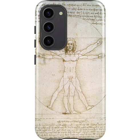 Leonardo da Vinci The Proportions of Man Galaxy S23 Plus Pro Case