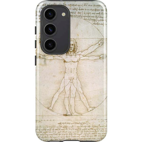 Leonardo da Vinci The Proportions of Man Galaxy S23 Pro Case