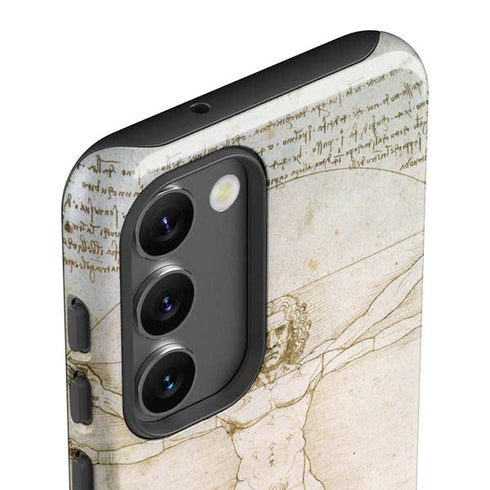 Leonardo da Vinci The Proportions of Man Galaxy S23 Pro Case