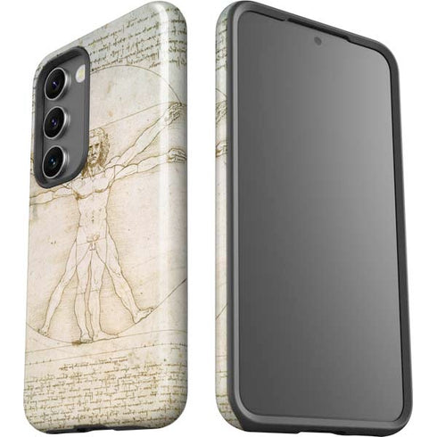 Leonardo da Vinci The Proportions of Man Galaxy S23 Pro Case