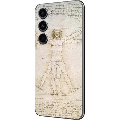 Leonardo da Vinci The Proportions of Man Galaxy S23 Skin