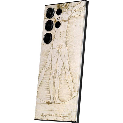 Leonardo da Vinci The Proportions of Man Galaxy S23 Ultra Skin
