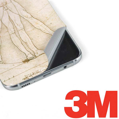 Leonardo da Vinci The Proportions of Man Galaxy S8 Plus Skin