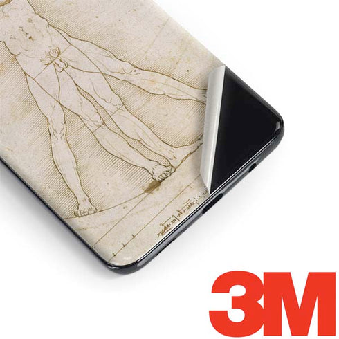 Leonardo da Vinci The Proportions of Man Galaxy S9 Skin